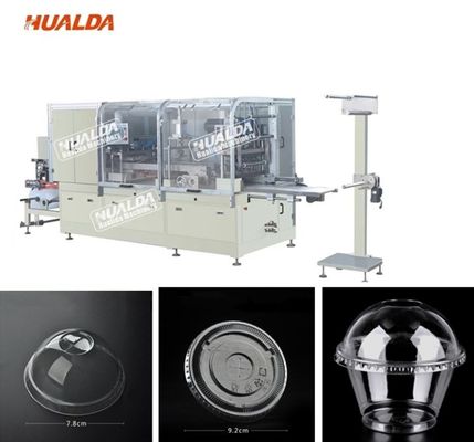 380 V غطاء بلاستيكي، 50 HZ بالحرارة آلة صنع الأكواب المزود