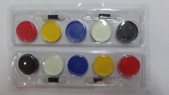 PVC البلاستيكية تغليف مستحضرات التجميل لوحة ظلال العيون الفارغة ماكينة المزود