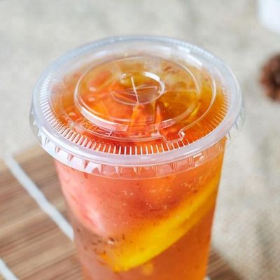 غطاء من البلاستيك المسطح غطاء غطاء آلة اللكم للمشروبات الساخنة المزود